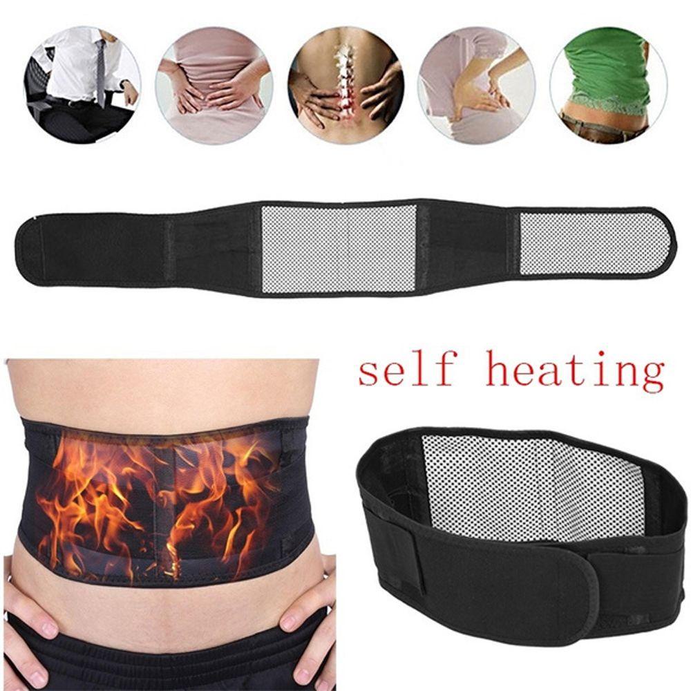 Somedayzl Đai Nịt Bụng Tự Sưởi Ấm Màu Đen Có Thể Điều Chỉnh Hỗ Trợ Chăm Sóc Sức Khỏe