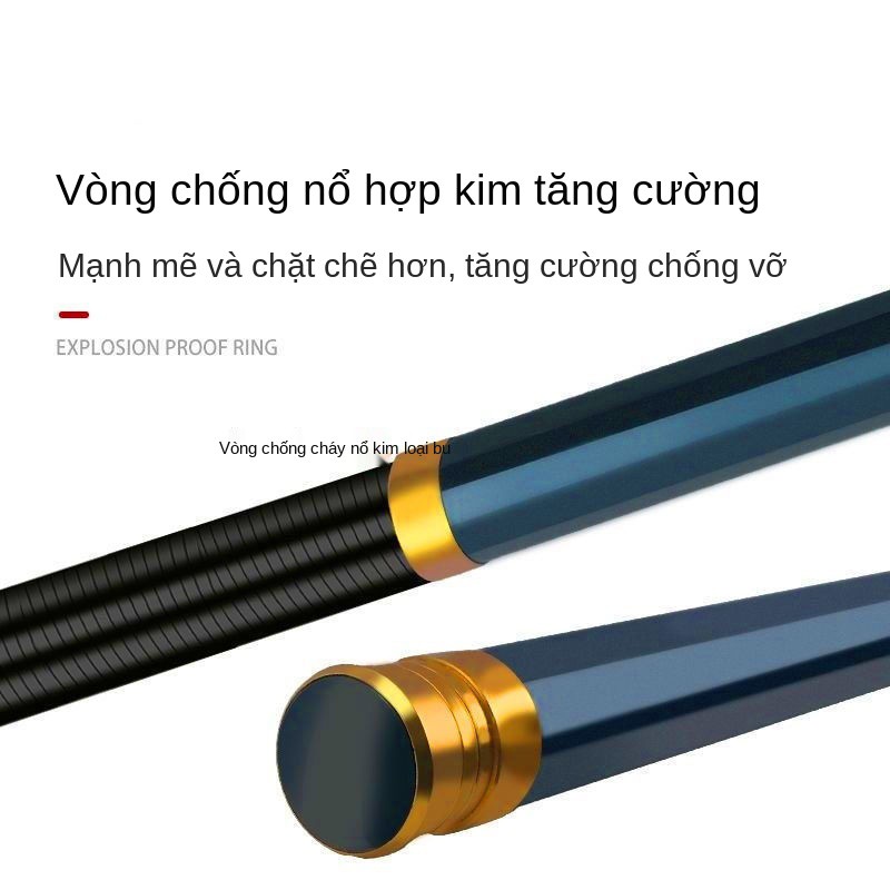 Cần câu tay carbon thương hiệu cá voi chiến Uy Hải cầm siêu nhẹ và cứng set đài loan chính hãng máy