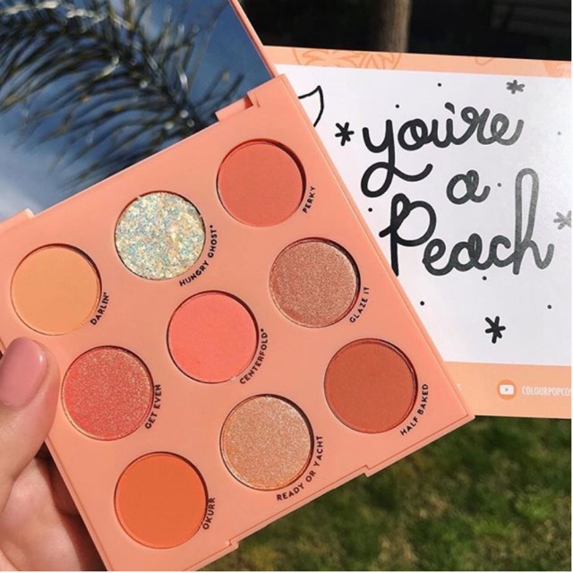 BẢNG PHẤN MẮT COLOURPOP BABY GOT PEACH