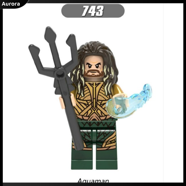 Mô Hình Lắp Ráp Lego Nhân Vật Aquaman Đẹp Mắt