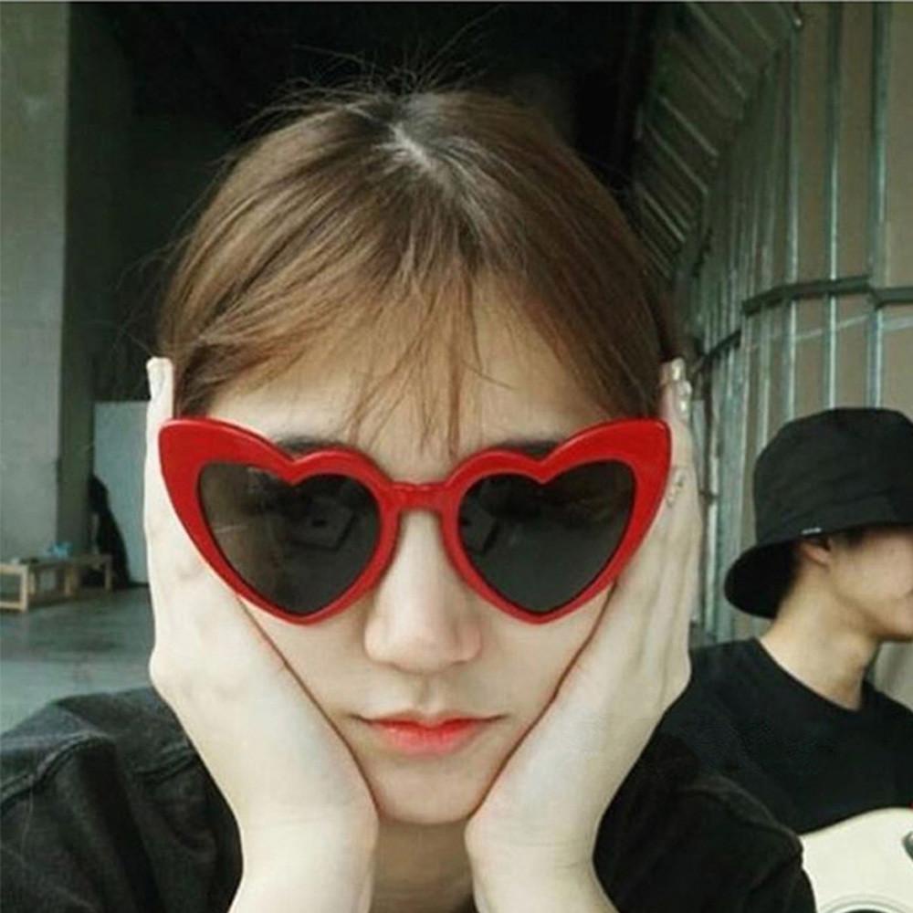 Kính Mát Hình Trái Tim Xinh Xắn Cho Nữ MXMUSTY