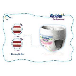 Bỉm Quần Goldgi+ (M60 / L48 / XL44)