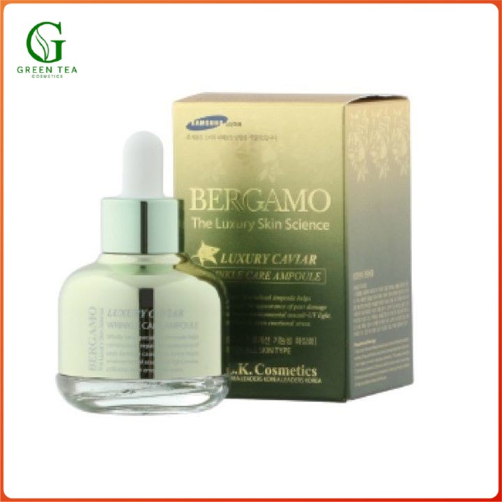 Serum xóa tàn nhang mờ vết nám BERGAMO Luxury Caviar 30ml