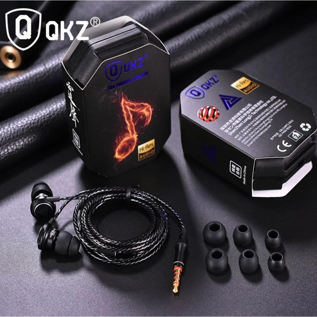 Tai Nghe Chống Ồn Extra Bass QKZ AK1 - Full Hộp - Headphone Store-dc3899