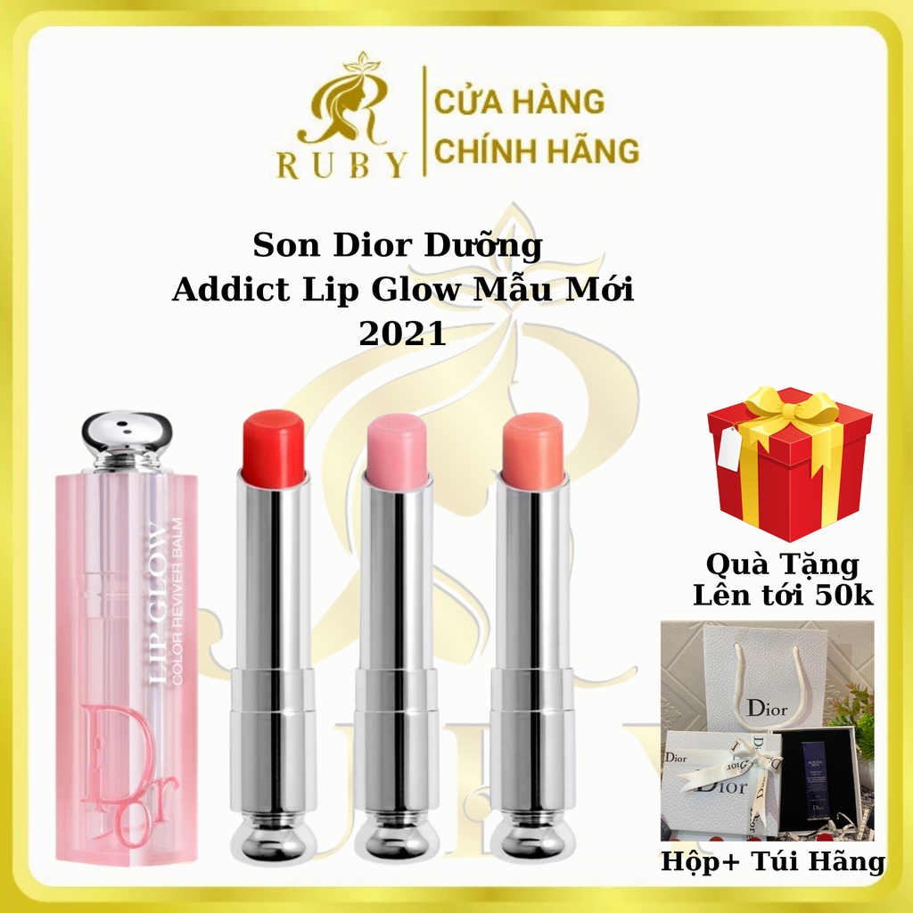 Son Dưỡng Dior Addict Lip Glow mẫu mới nhất 2021, Son Dior chính hãng, Tiệm Sơn Ruby