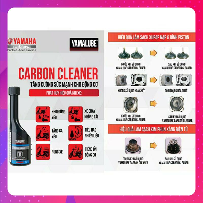 dung dịch vệ sinh buồng đốt Yamaha carbon cleaner