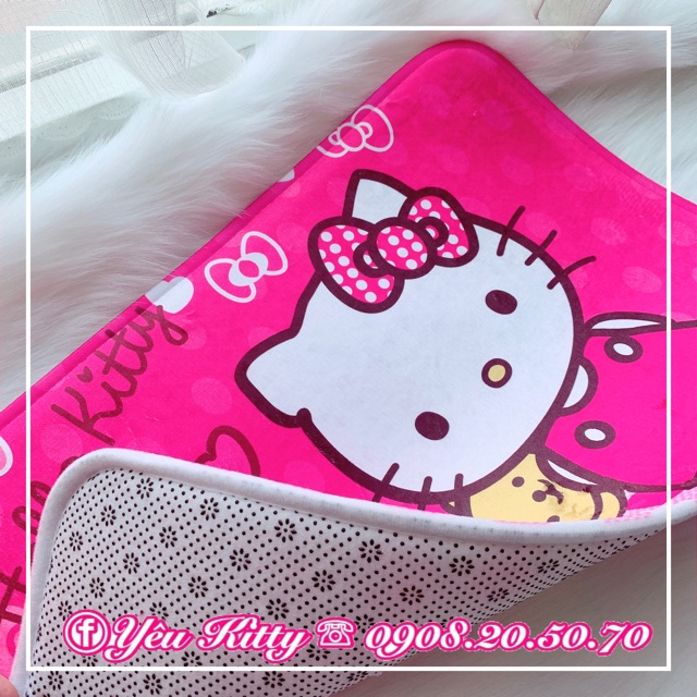 THẢM 40*60CM HELLO KITTY