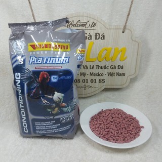 [ Tăng bo gà đá cựa sắt ] thức ăn gà đá PILIPPINE Thunderbird Platinum - TÚI 1 KG