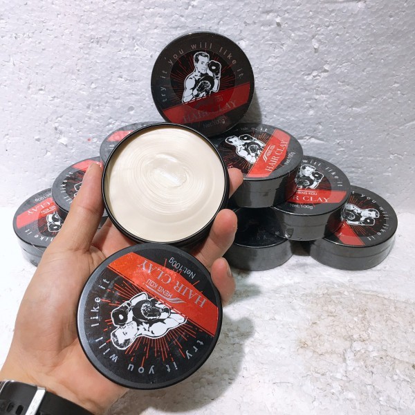 Sáp Vuốt Tóc HAIR CLAY HENG KOU 100g