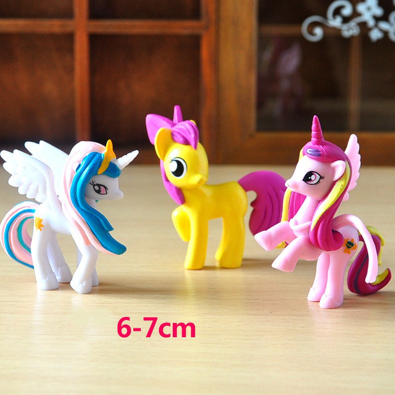 Bộ đồ chơi 12 chú ngựa Pony đáng yêu (size lớn)