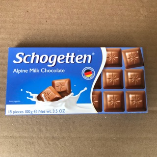 Thanh Chocolate Schogetten Alpine Milk 100g