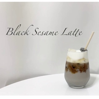 TRÀ LATTE MÈ ĐEN - BLACK SESAME LATTE