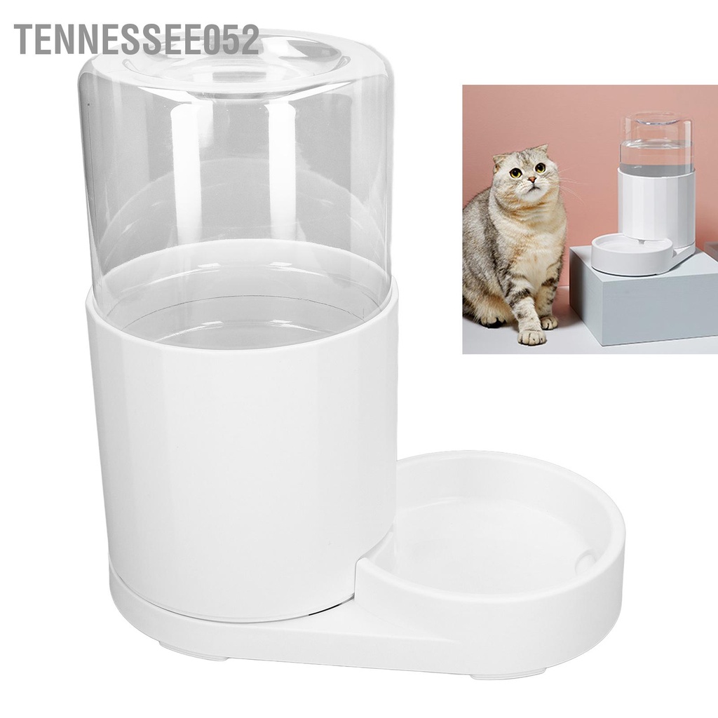 [Hàng HOT] Máy Lọc Nước Tự Động Cho Mèo - Máy Uống Nước Tự Động 2.5L trọng lực cho thú cưng【Tennessee052】