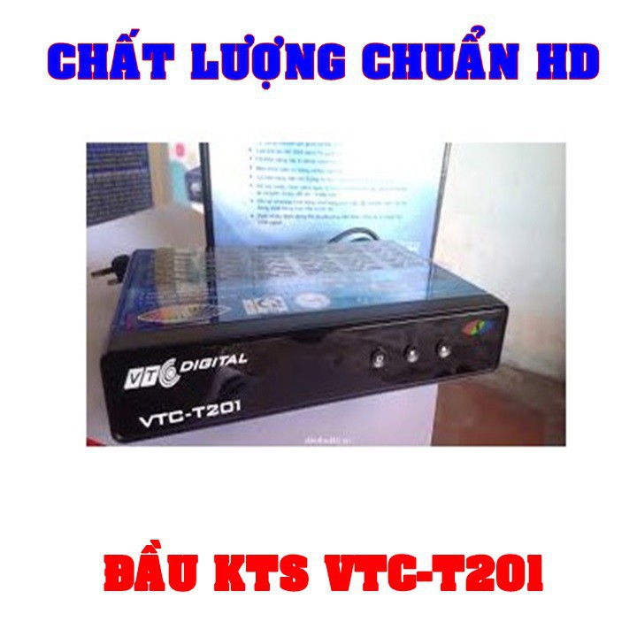 ĐẦU THU KTS MẶT ĐẤT DVB T2 VTC T201 - KTS vtc t201