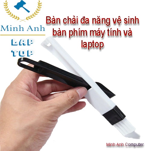 bàn chải đa năng vệ sinh bàn phím máy tính và laptop