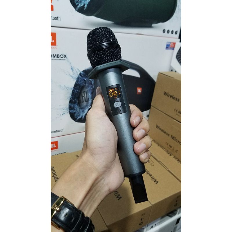 Micro Karaoke Không Dây Excelvan K18V Chính Hãng