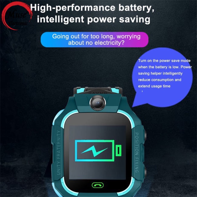 Đồng Hồ Thông Minh Z6 Màn Hình Cảm Ứng 1.44 inch Chống Thấm Nước Cho Bé