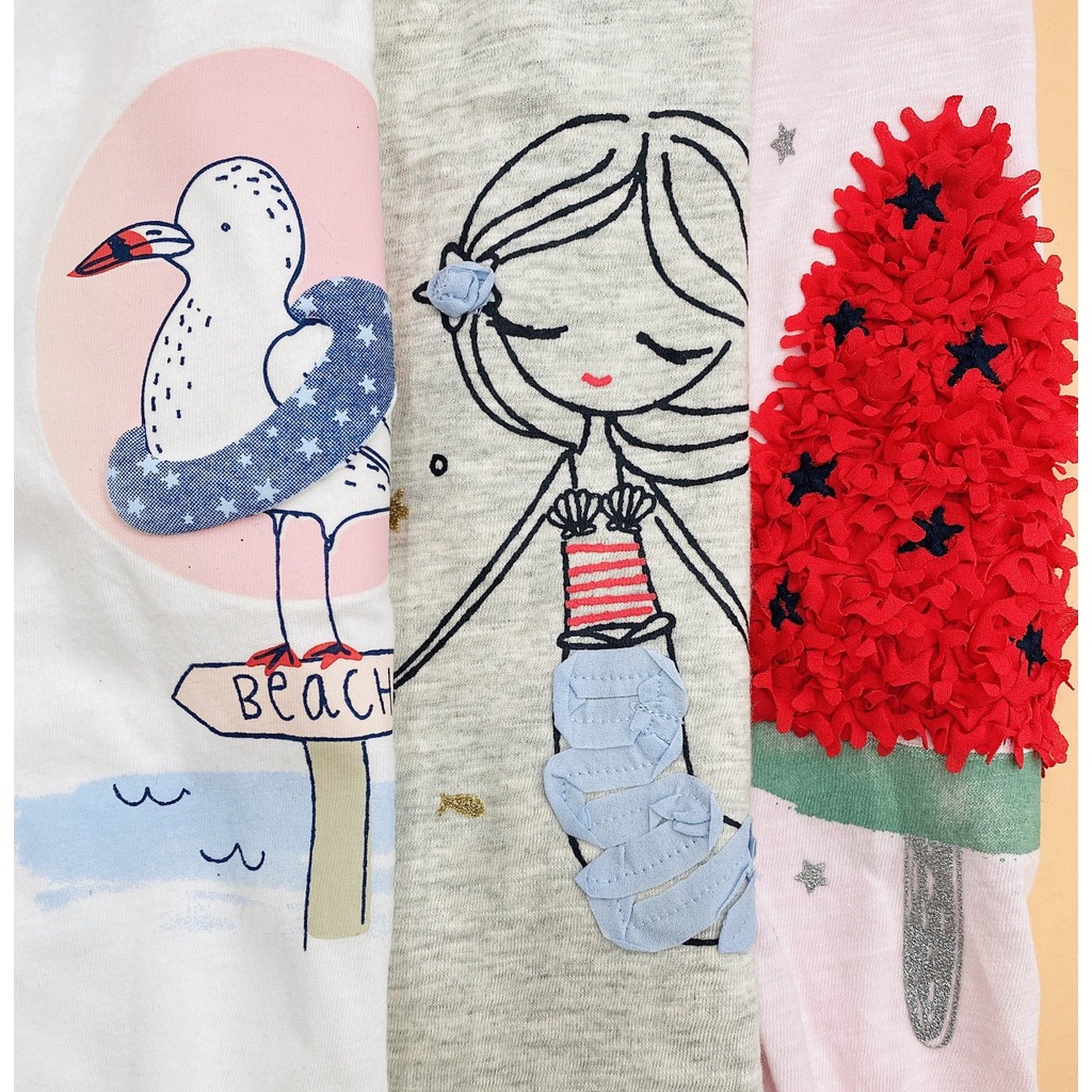 Áo thun sát nách bé gái BabyGap dư xịn