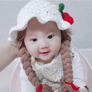 HANDMADE Mũ Len Trùm Đầu Cho Bé