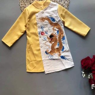 Áo dài cách tân bé trai 14 - 27kg