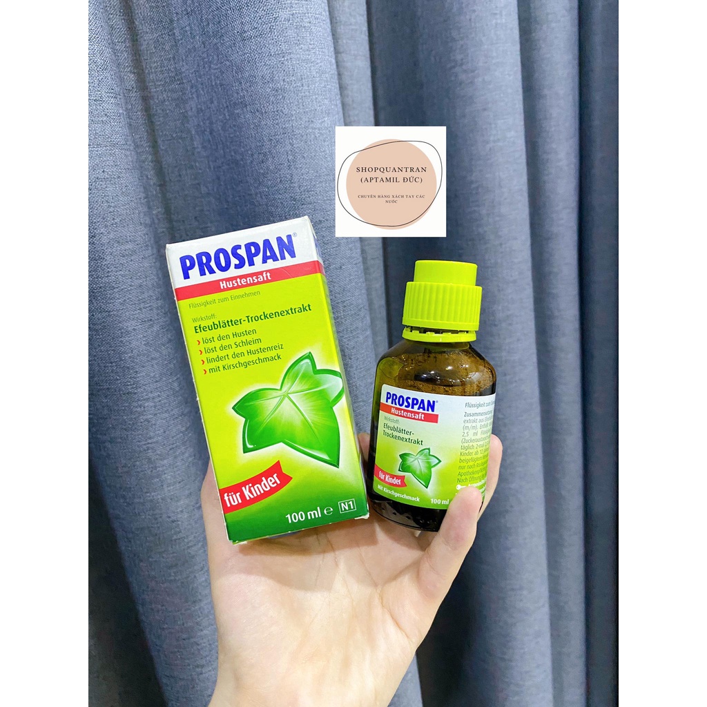 Siro Ho PROS PAN Đức lọ 100ml (Date Mới) Hỗ Trợ Giảm Ho, Long Đờm Chính Hãng Giá Tốt