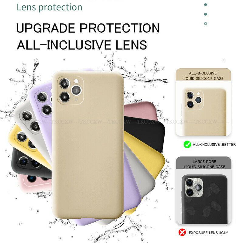 Ốp điện thoại silicone TPU mềm màu trơn chống sốc bảo vệ toàn diện cho Samsung Galaxy A12 A22 A32 A42 A52 A72 5G M12 M42