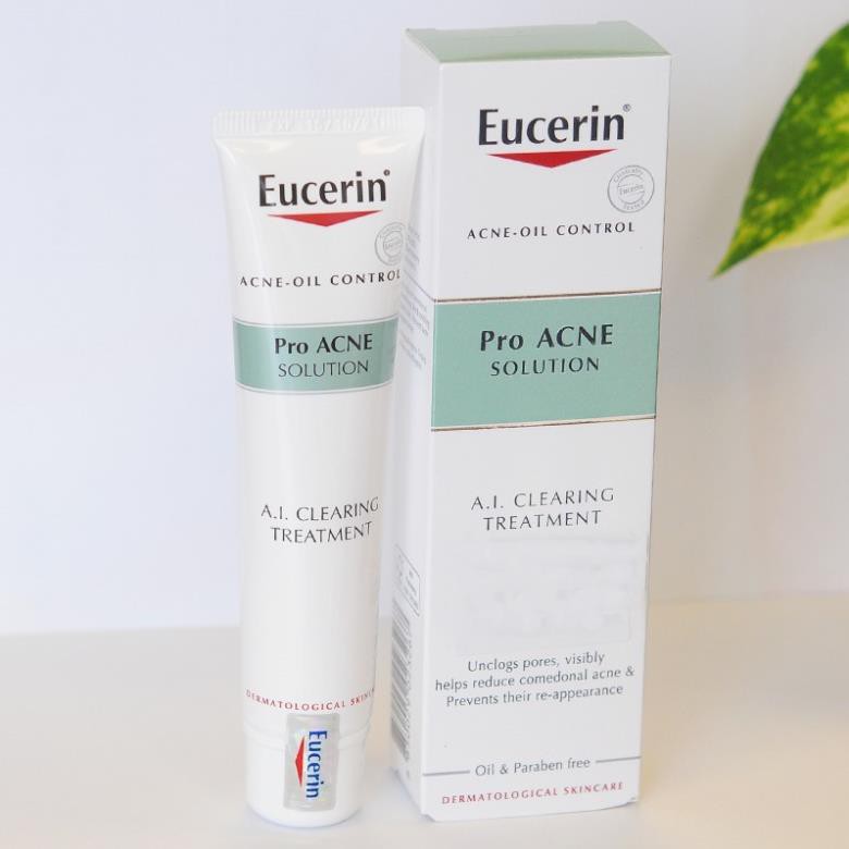 [HOT] Tinh chất làm mờ vết thâm,tái tạo da,ngăn ngừa mụn_Eucerin Pro ACNE Solution A.I. Clearing Treatment 40ml_B&B shop