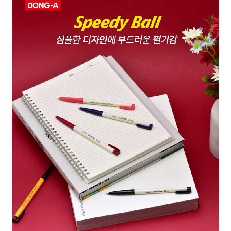 Bút Bi ARTBOX Hàn Quốc Dong-A Dòng Speed 1.0 Màu Đen