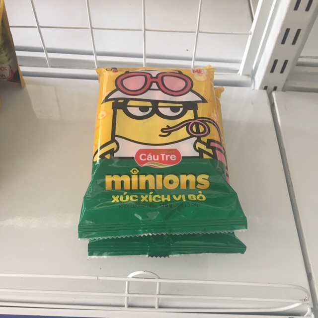 Xúc xích tiệt trùng minion 175g