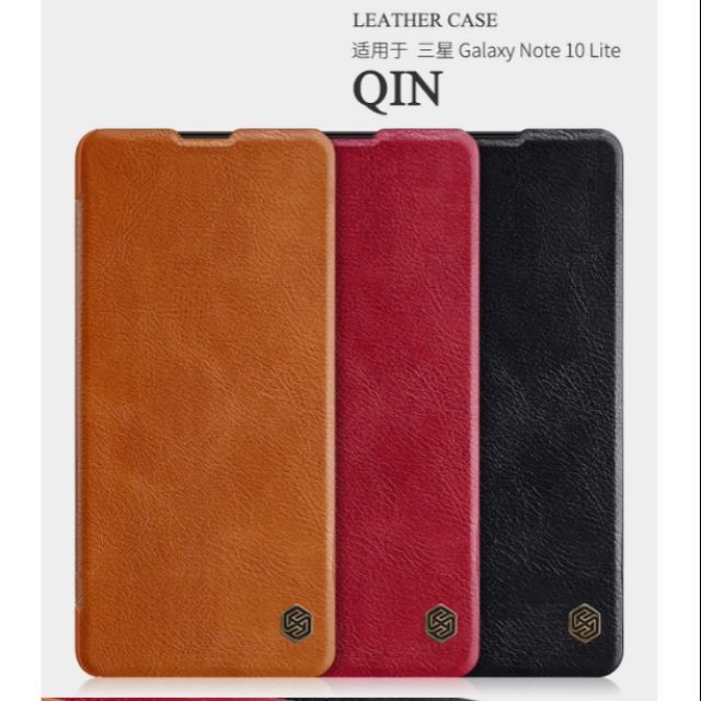 Bao da QIN samsung note 10 lite chính hãng NILLKIN /KCLI12 | BigBuy360 - bigbuy360.vn