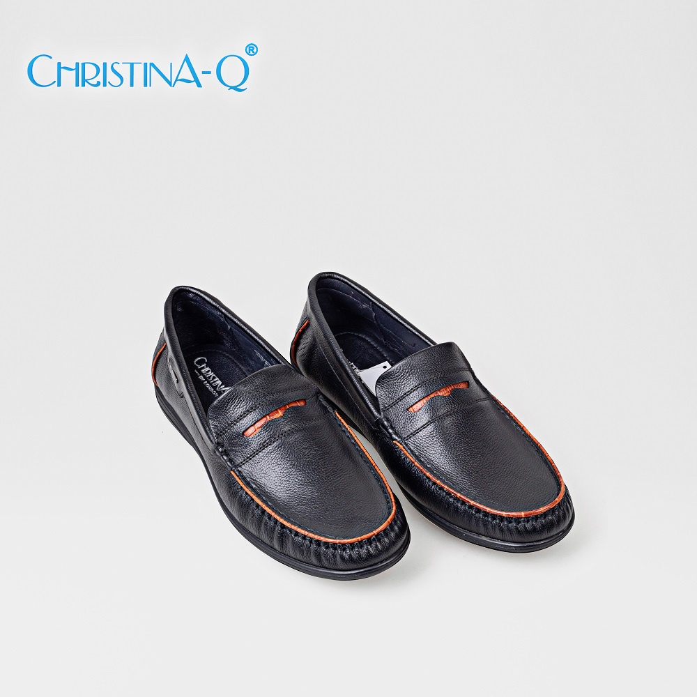 Giày lười công sở da cao cấp ChristinA-Q GNA335