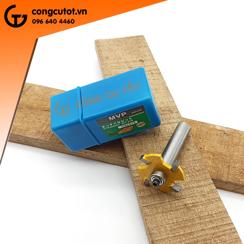 Mũi cuốc gỗ 4 cánh đầu bi chân 12.7mm