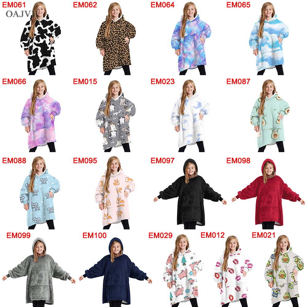 Áo Chăn Bông Ấm Áp Họa Tiết Dễ Thương Xinh Xắn Áo Hoodie MAIL LÁ THƯ Ulzzang Unisex 1hitshop