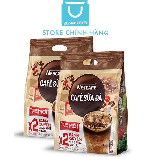 NESCAFE - Cafe Sữa Đá - Bịch 600g (25 gói x 24g)