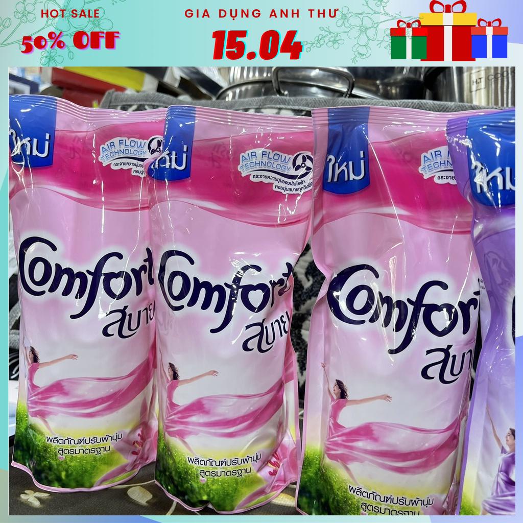 [Rẻ vô địch] Nước xả vải Comfort 580ml Thái Lan  ( combo 3 bịch màu ngẫu nhiên)