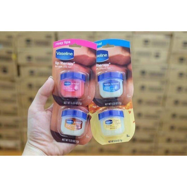 ( Mypham35 ) Vasaline thái dưỡng môi nhí chăm sóc môi lẻ
