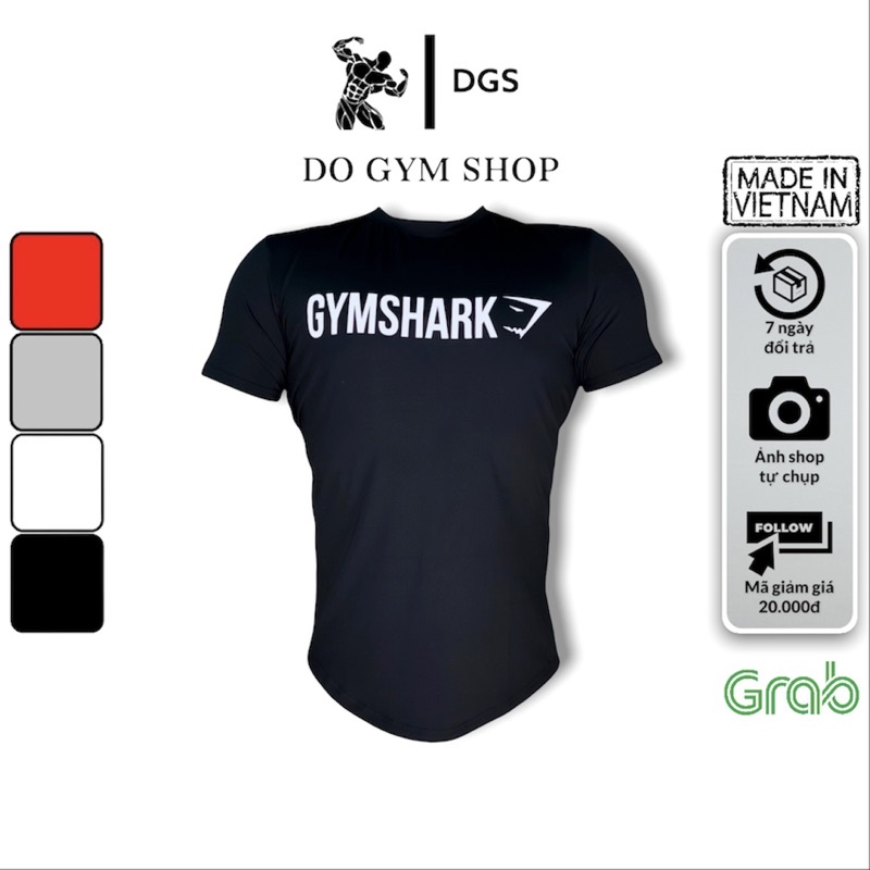 Áo phông nam thể thao DO GYM SHOP form ôm body, thun lạnh co giãn 4 chiều thoáng mát