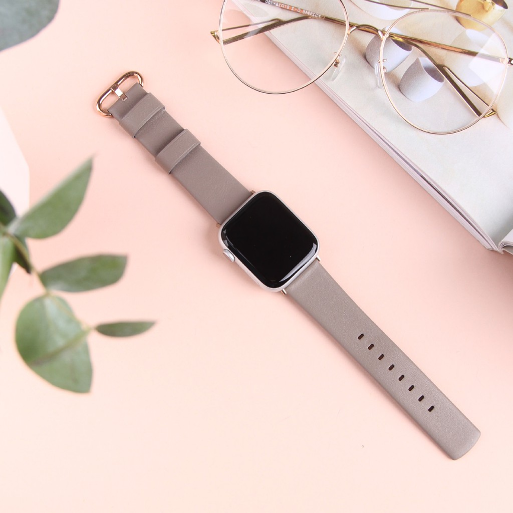 Dây da Nappa cho Apple Watch UNIQ Mondain Genuine Leather Strap Size 40/41 và 44/45mm