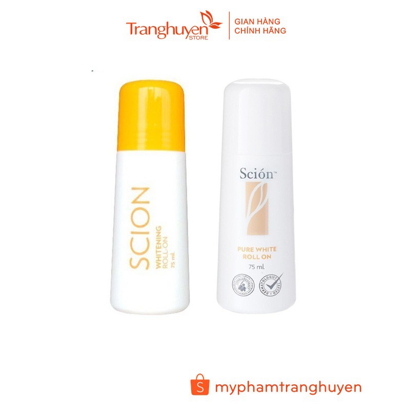 Lăn nách Scion pure white roll on nuskin 75ml