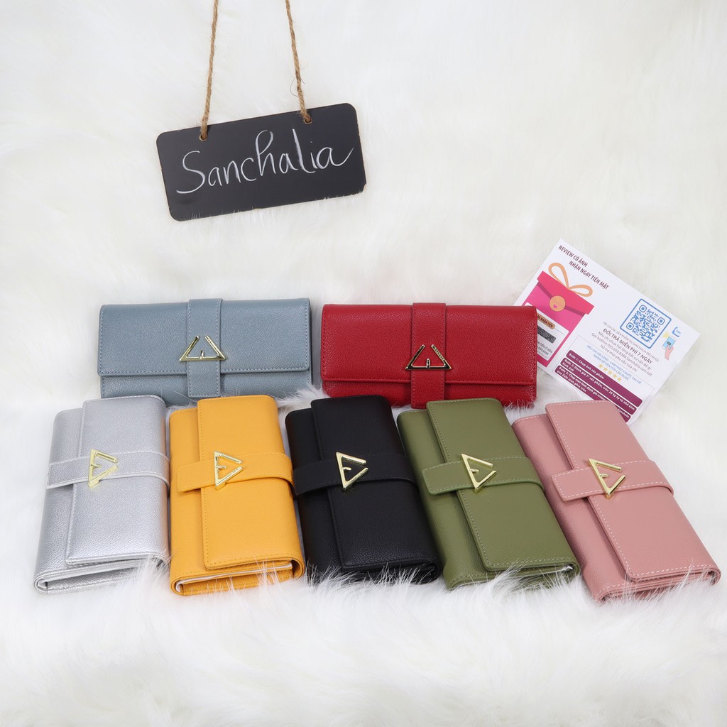 [Mã WABRWB24 giảm 30K đơn 99K] Ví nữ dài cầm tay chính hãng Sanchalia Forever - SC1001 | BigBuy360 - bigbuy360.vn