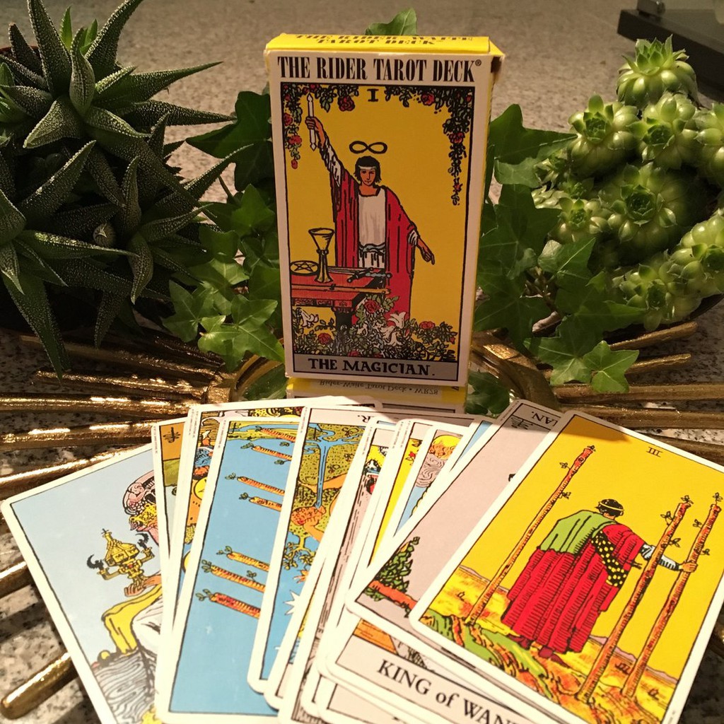 Bộ Bài Tarot 78 lá Smith Waite / Rider Waite Tarot Cao Cấp - Bộ bài Tarot bài dự đoán chiêm tinh bói toán oracle thẻ bài