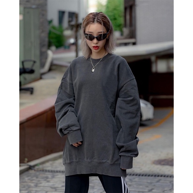 Áo Sweater màu Wash chính hãng TRAVEL