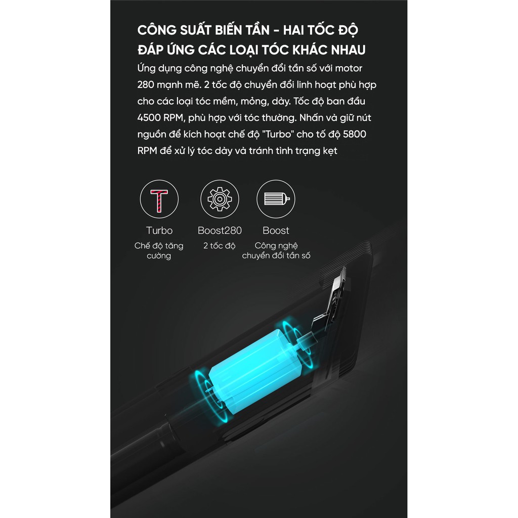 Tông đơ cắt tóc Enchen Boost - Màu sắc ngẫu nhiên