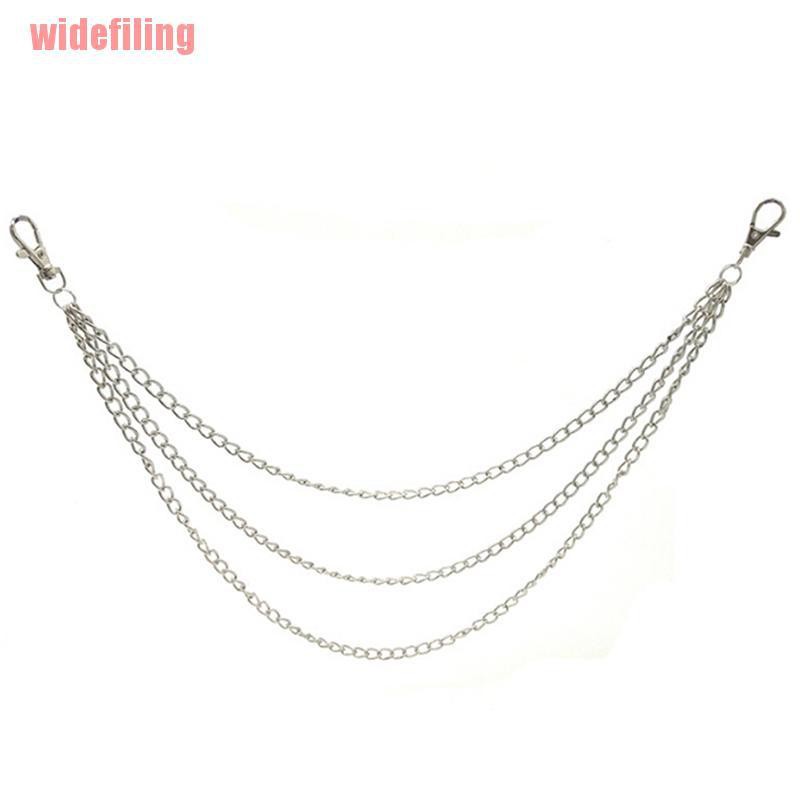 Dây Chuyền Mắt Xích 3 Lớp Phong Cách Hiphop Độc Đáo