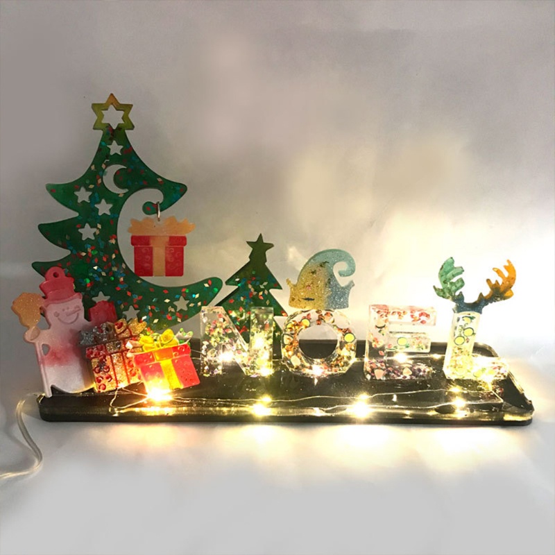 Khuôn Làm Mặt Vòng cổ Bằng Nhựa Resin UV DIY