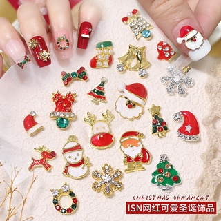 charm noel nail trang trí móng tay