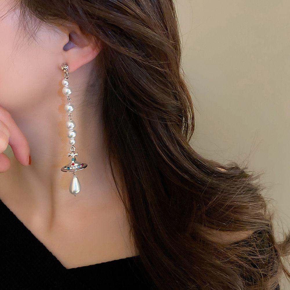 Bông Tai Dáng Dài Hình Thánh Giá Phong Cách Retro Ngọt Ngào Thời Trang Đám Cưới|Khuyên Tai Phong Cách Hàn Quốc Cá Tính