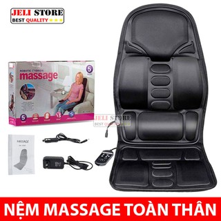 Nệm Massage Toàn Thân HÀNG HÃNG 100% - Nệm Massage Cho Xe Hơi, Ghế Văn Phòng, Tại Nhà,...