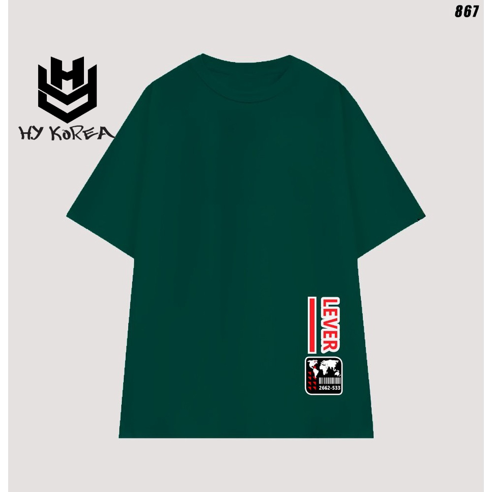 Áo Thun Tay Lỡ Nam nữ Cotton 100 Form Rộng HY KOREA Bộ não Another Level 867.