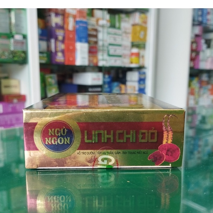 Ngủ ngon Linh Chi Đỏ - hỗ trợ dưỡng tâm an thần, giúp dịu thần kinh (hộp 30 viên)